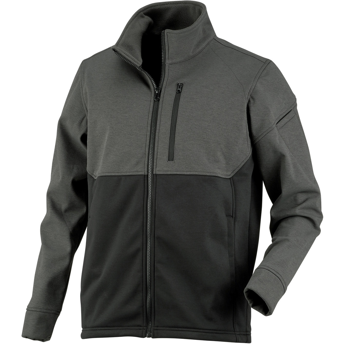 8340 防風ソフトシェルブルゾン 8340 ATION(エイション) グレー色 L