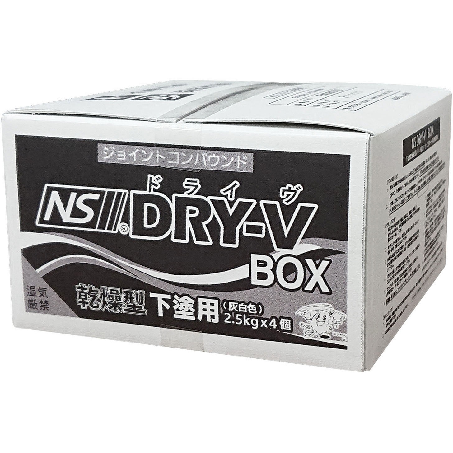 040200 乾燥型下塗り用パテ NS DRY-V BOX ニットー 灰白色