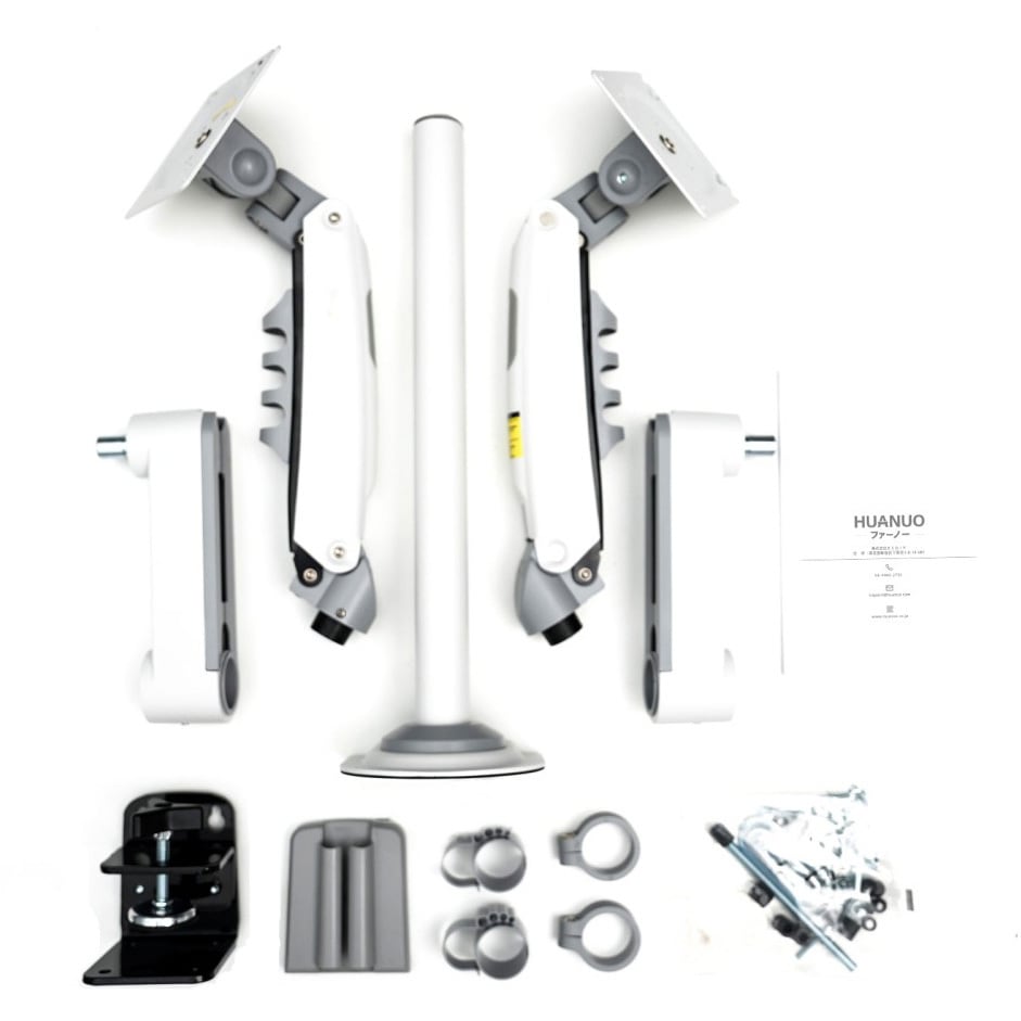 HNDS32W モニターアーム HUANUO 荷重2～9kg クランプ式/グロメット式