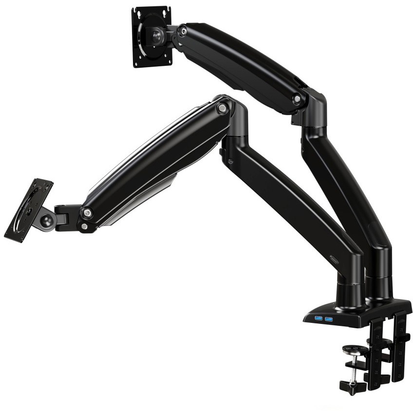 HNDS33B モニターアーム HUANUO 荷重2～12kg デスク取り付け