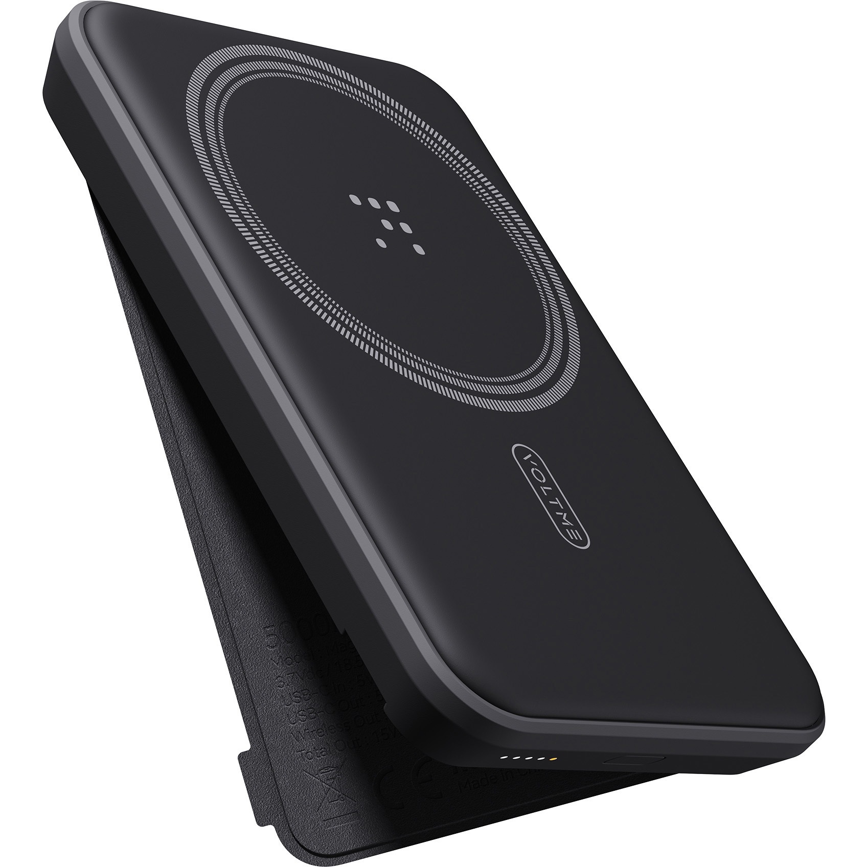 B3018 VOLTME マグパック MagSafe 対応ワイヤレス充電5000mAh VOLTME 1ポート ブラック色   B3018 5,932円