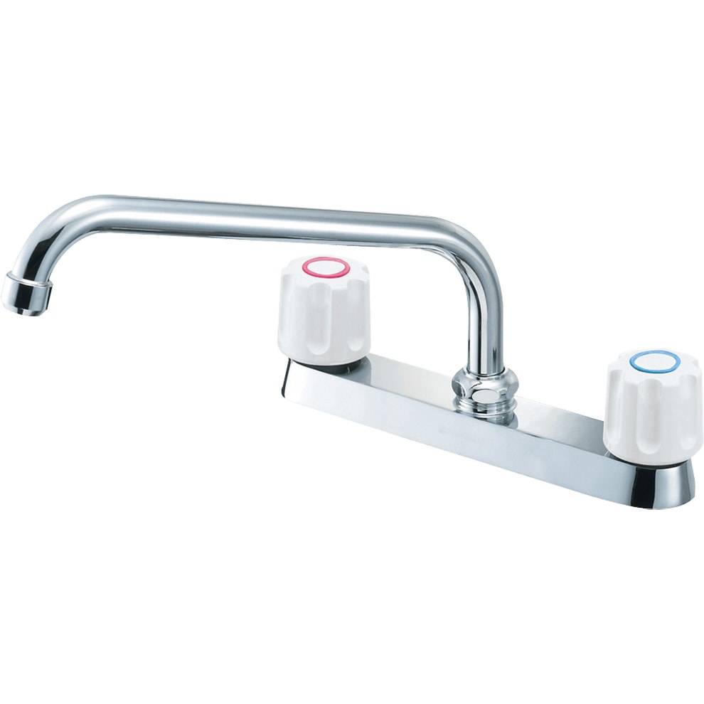 ツーバルブ台付混合栓 SANEI(旧:三栄水栓製作所) ツーハンドル