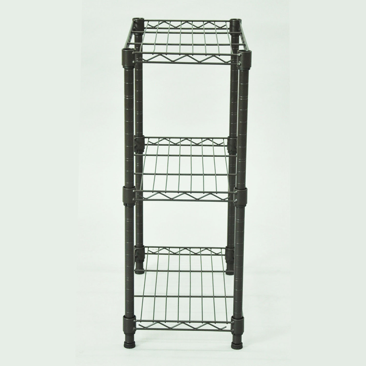 NS-4525BR 19Φスチールラックセット AIS (エイ・アイ・エス) 3段 棚