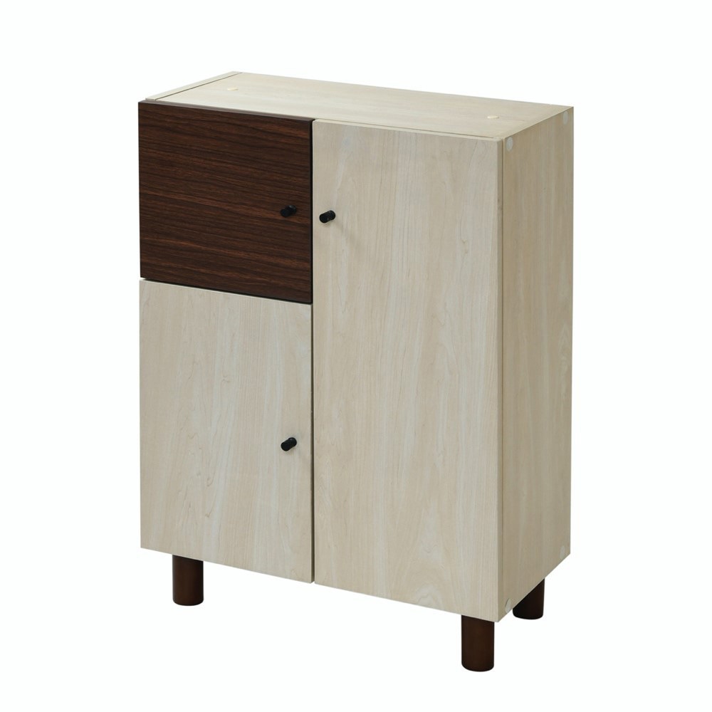 FMB-0003 扉付きラック リビングボード 脚付 組み合わせ収納棚