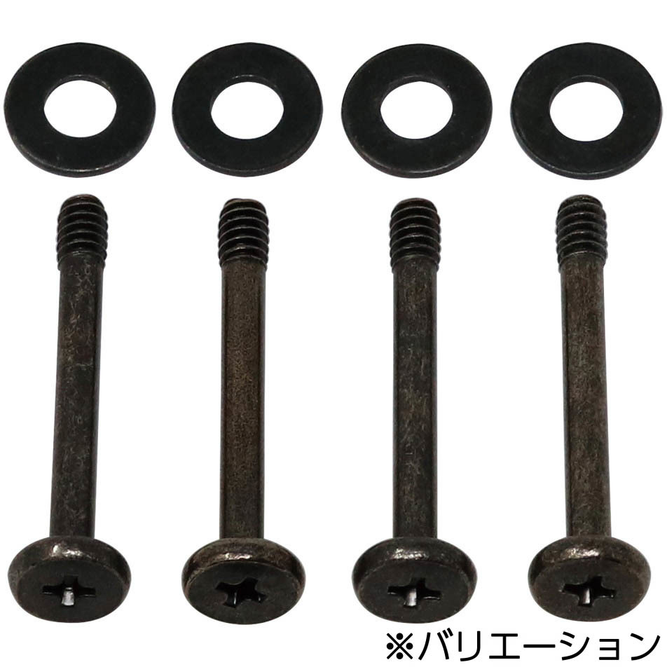 SCI-03A 水冷ファン固定用ネジセット 25mm厚用 アイネックス ブラック