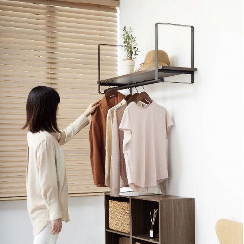 棚 ラック ウォールシェルフ ks-ws600-f-w ks-ws600-s-w NASTA