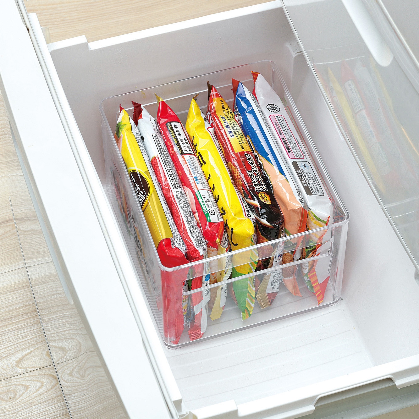 スキット 野菜室・冷凍室トレー パール金属 冷蔵庫/冷凍庫関連品