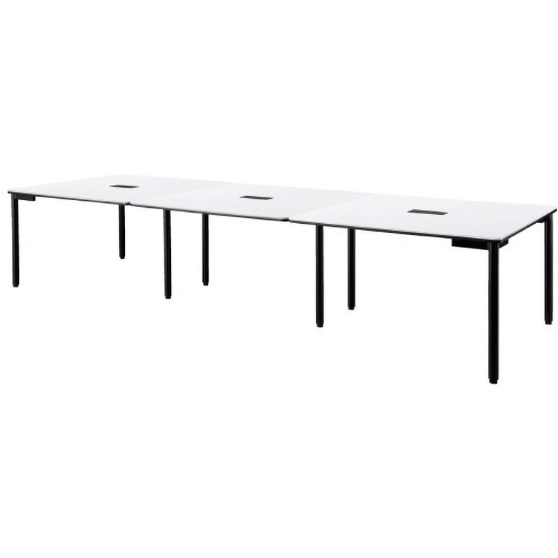 HY-3612A WH HY フリーアドレスデスク(組立てサービス付き) ジョインテックス 高さ720mm幅3600mm奥行1200mm  HY-3612A WH