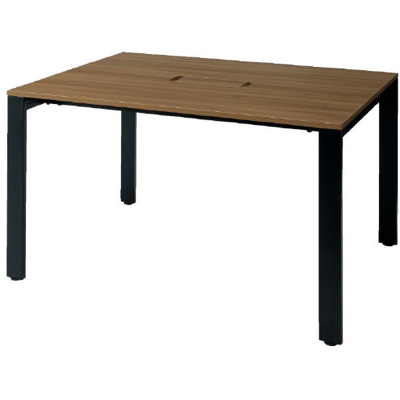 MR-1212SQH NA/BK MR フリースタイルテーブル(組立てサービス付き) プラス[家具] 高さ720mm幅1200mm奥行1200mm