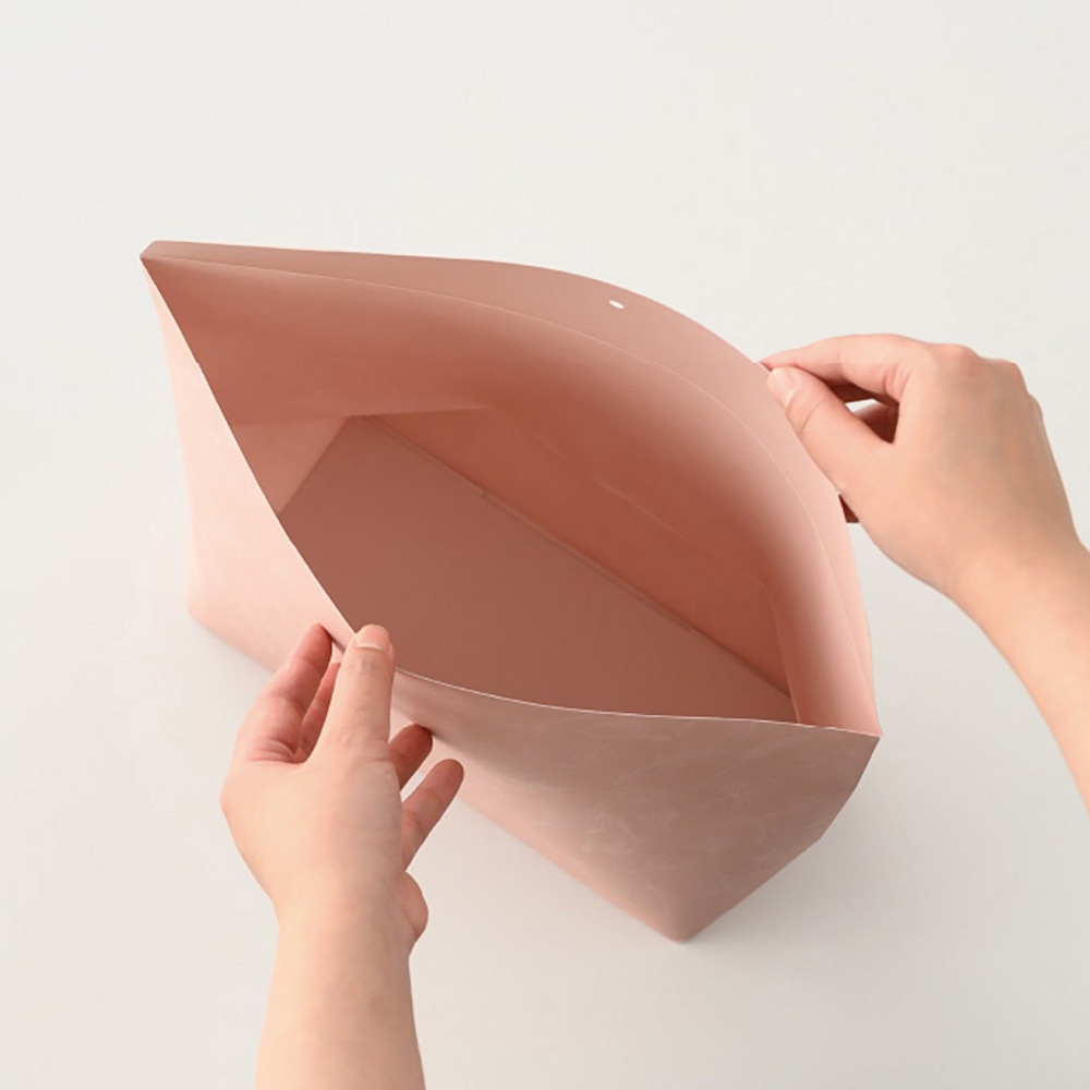 ぽんちゃんノベルティバッグギフト品 BEP-B2P ベルプランツ舟形ペーパーバッグ HEADS(ヘッズ) 1パック