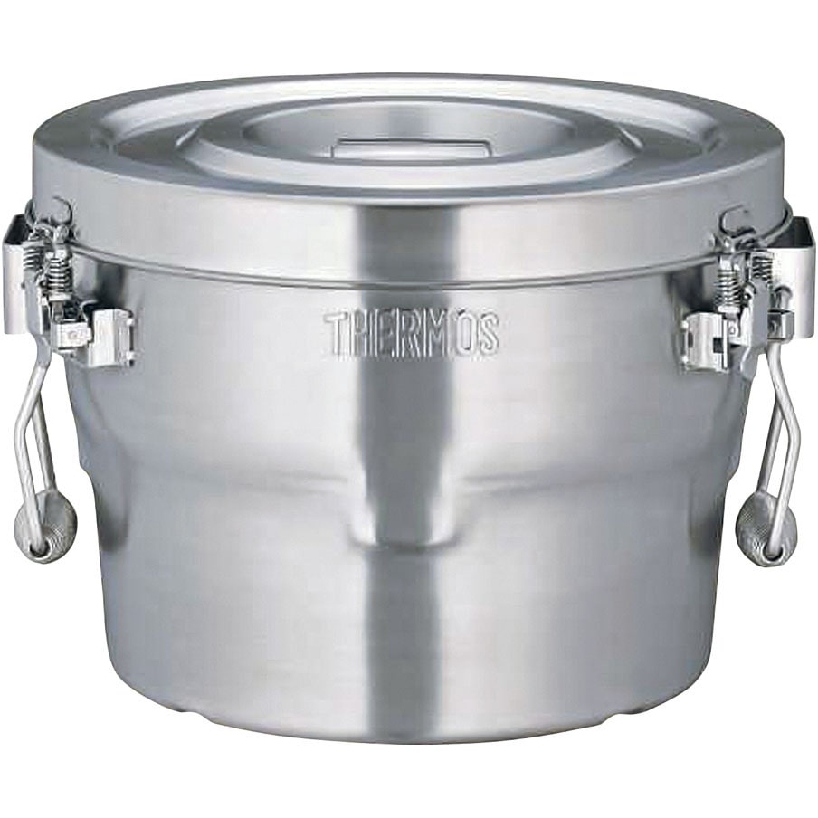 GBK-10C 18-8高性能保温食缶シャトルドラム THERMOS(サーモス) 容量10L   GBK-10C