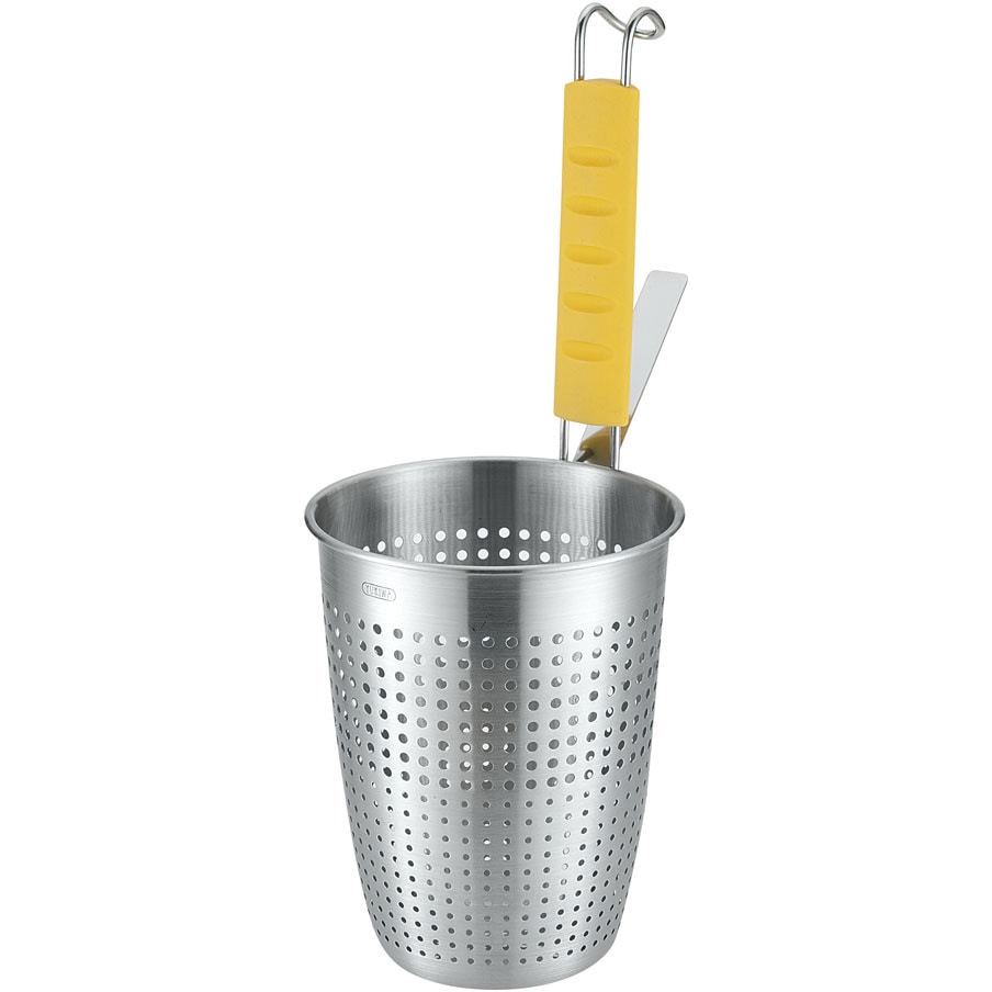 三宝産業 18-8 パンチング角てぼ YUKIWA エコクリーン L 縦型 高品質