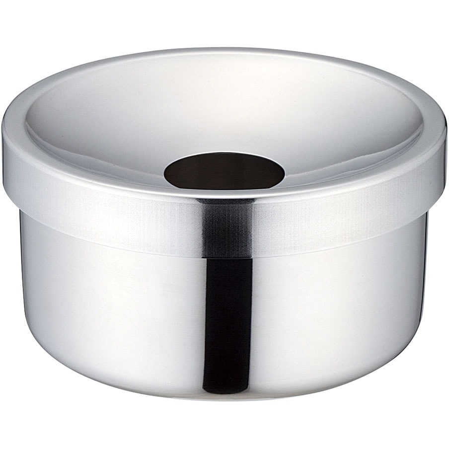 UK ステンレス ラーメン灰皿 U YUKIWA(ユキワ/三宝産業) 卓上灰皿