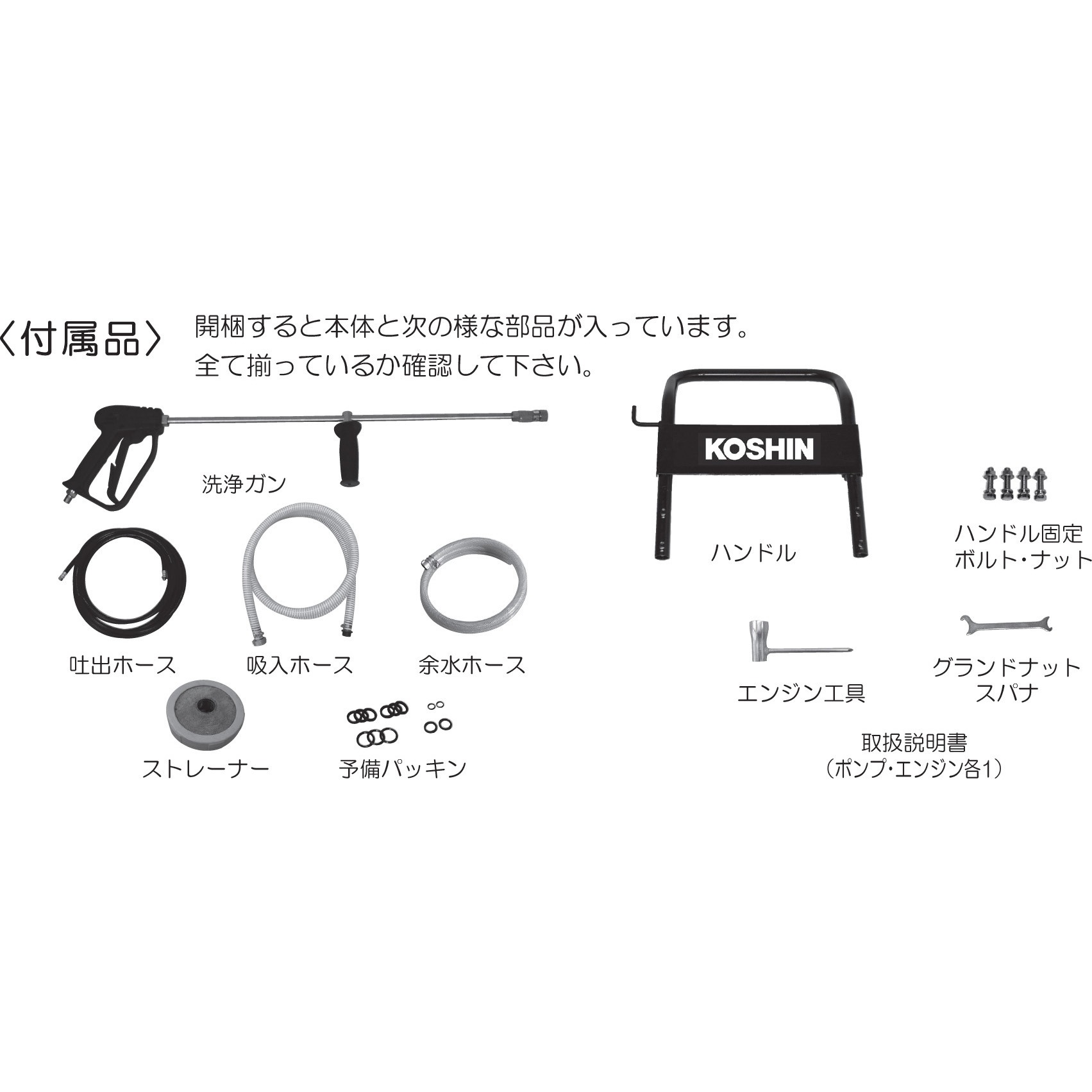 DMV-30 エンジン式洗浄動噴(洗浄&防除兼用) 1台 工進 【通販モノタロウ】