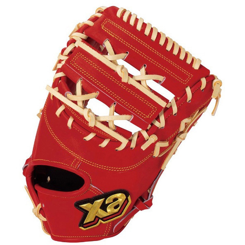 オレンジと黒のファーストミット X9 ザナックス 株式会社ザナックス