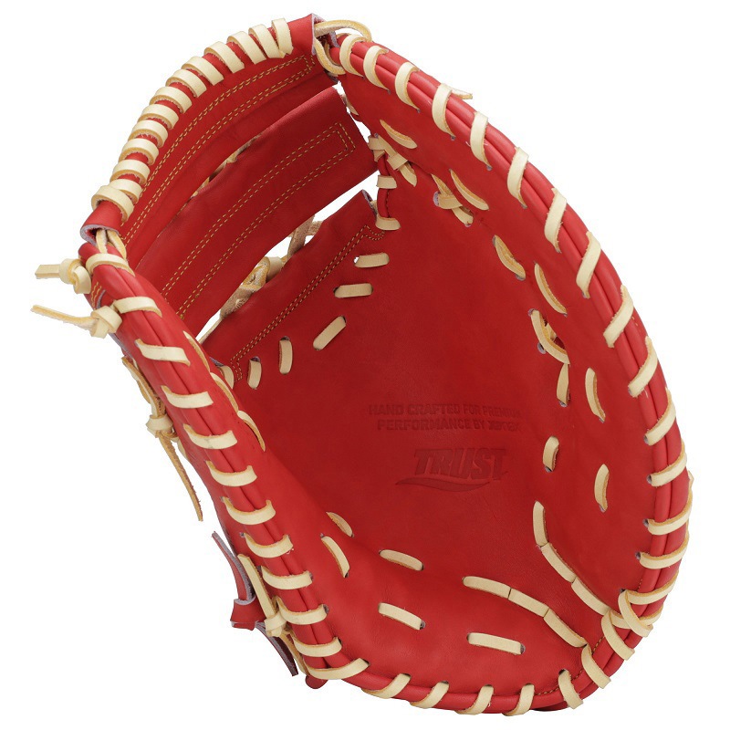 硬式野球ファーストミット クリーム×オレンジ BHF22FO1T-L-HI20C9 硬式ファーストミット 左投用 XANAX(ザナックス