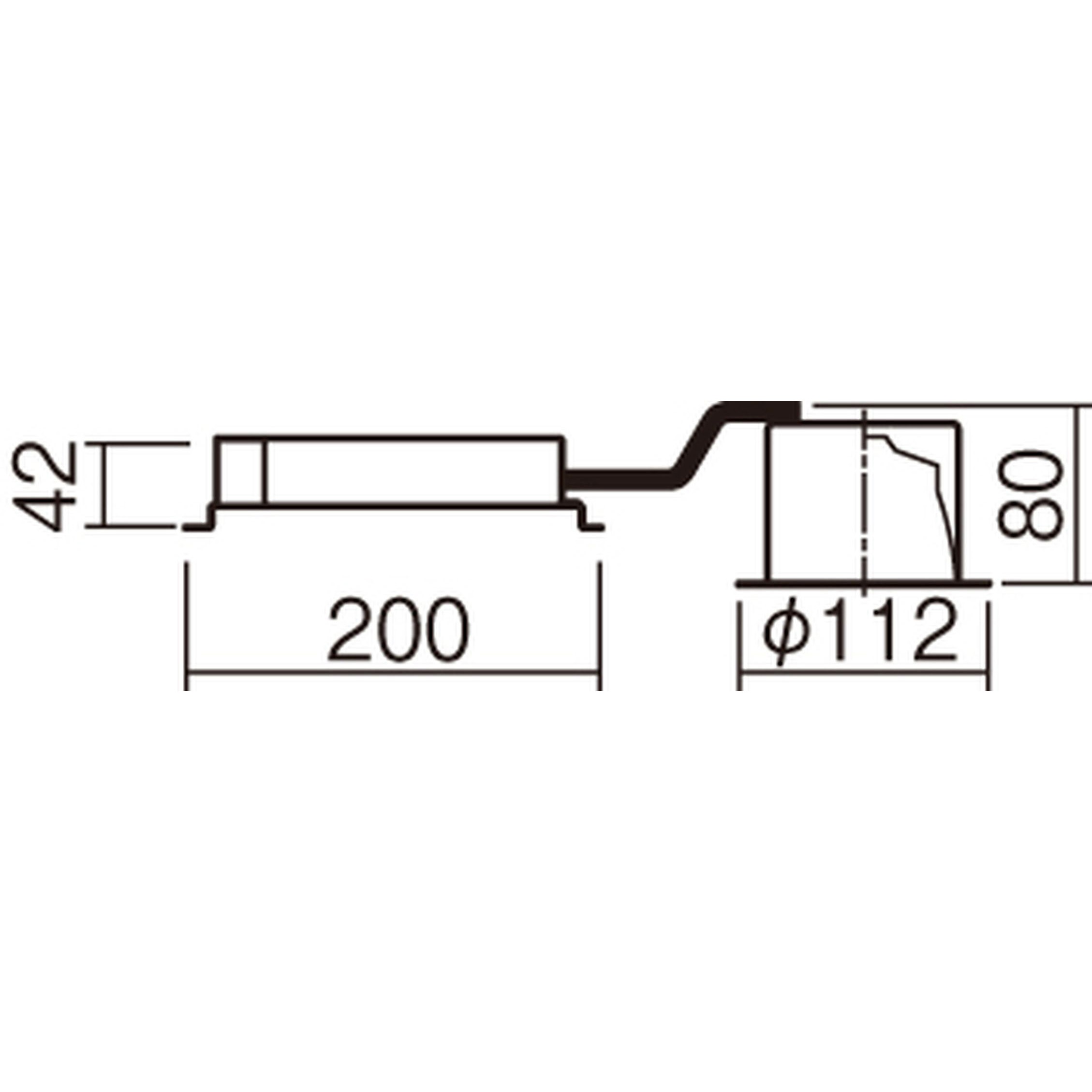 NNQ35495KLD9 LED客席ダウンライト 150形 Φ100mm Panasonic(パナソニック) 3000K 可(ライコン別売) 消費電力12.4W 電球色 Ra85 拡散   NNQ35495KLD9