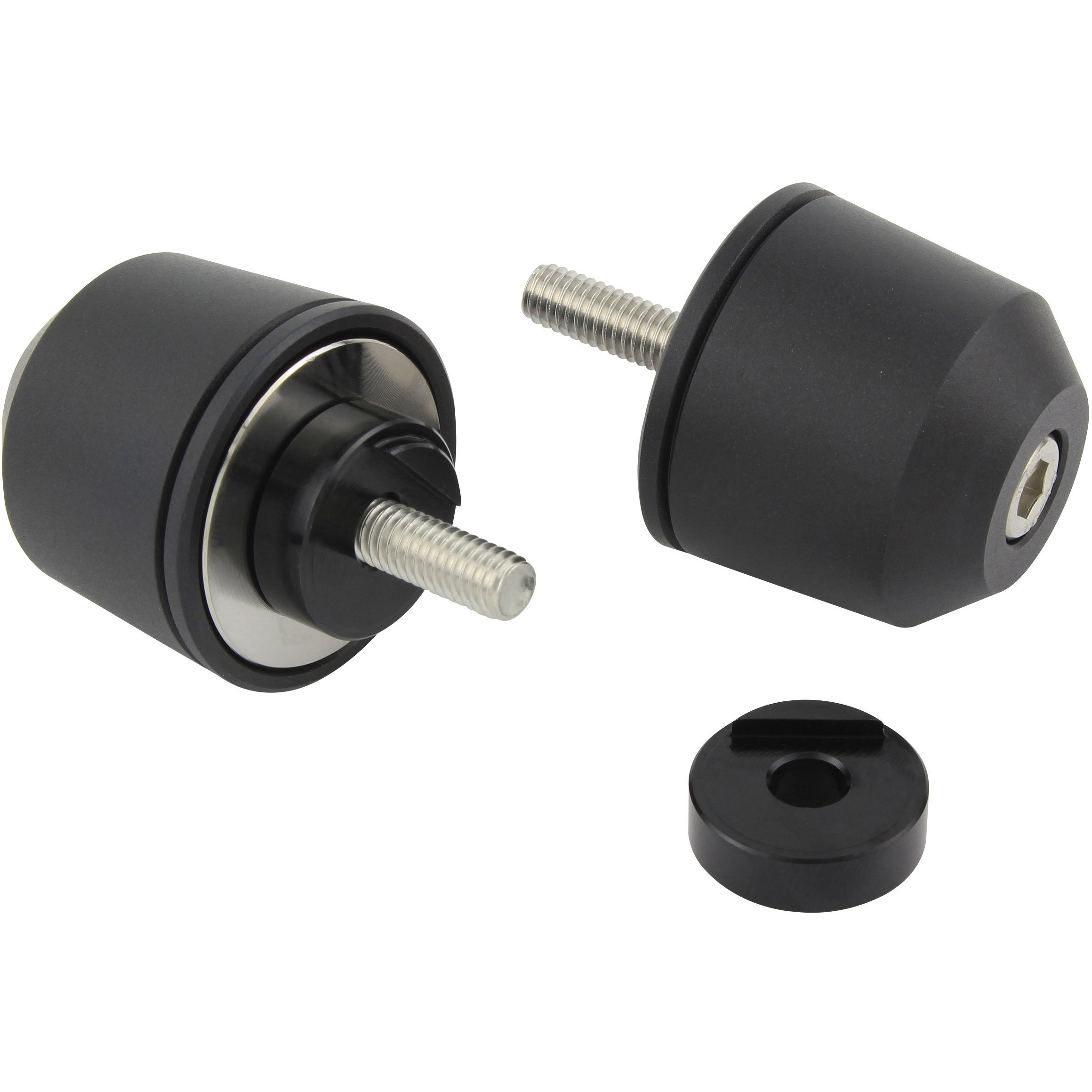 032699-26-10 ミドルウェイトバーエンドYAMAHA M6 POSH Faith 色MAT BLACK  1セット 032699-26-10