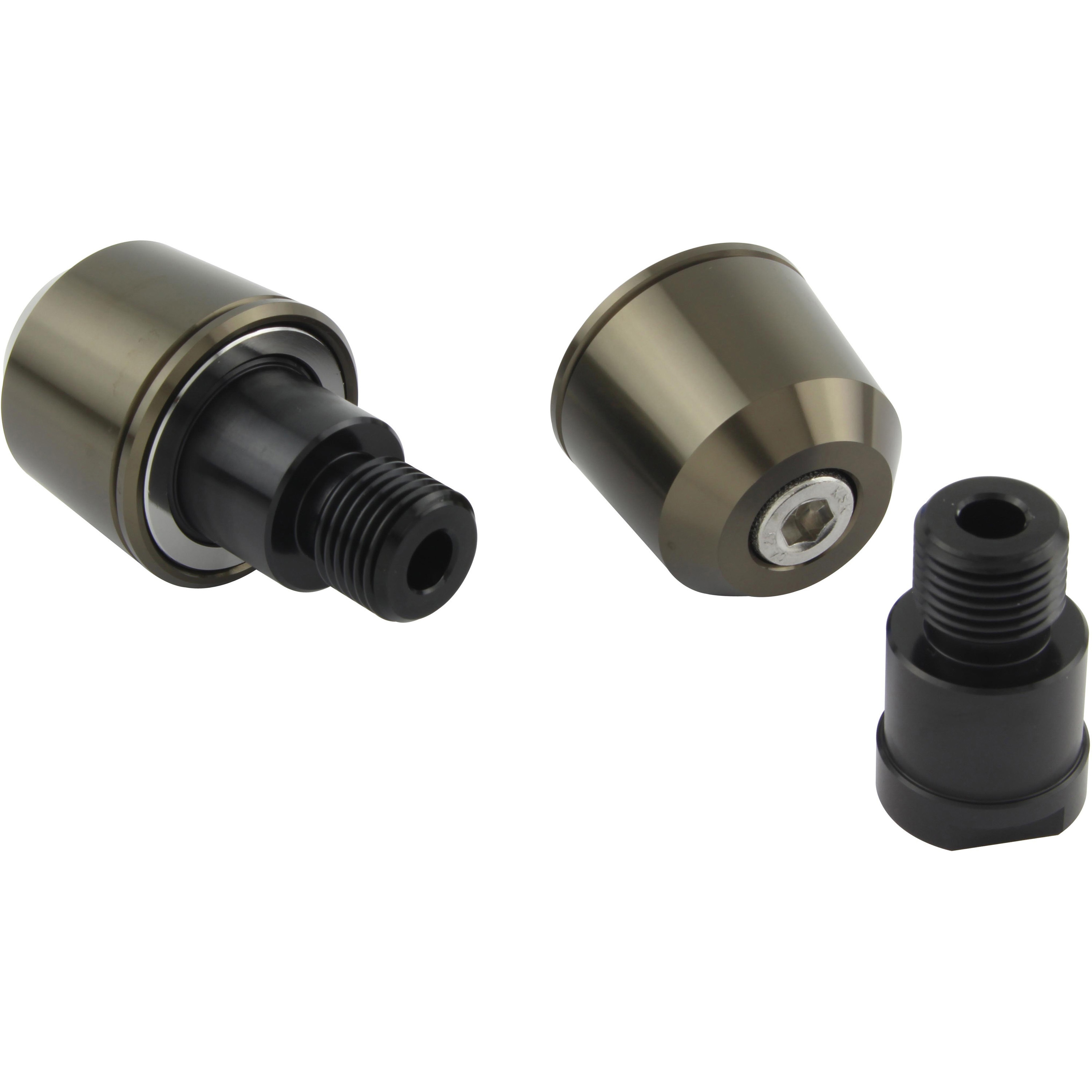 032779-11-10 ミドルウェイトバーエンド YAMAHA M16 POSH Faith 色TITAN  1セット 032779-11-10