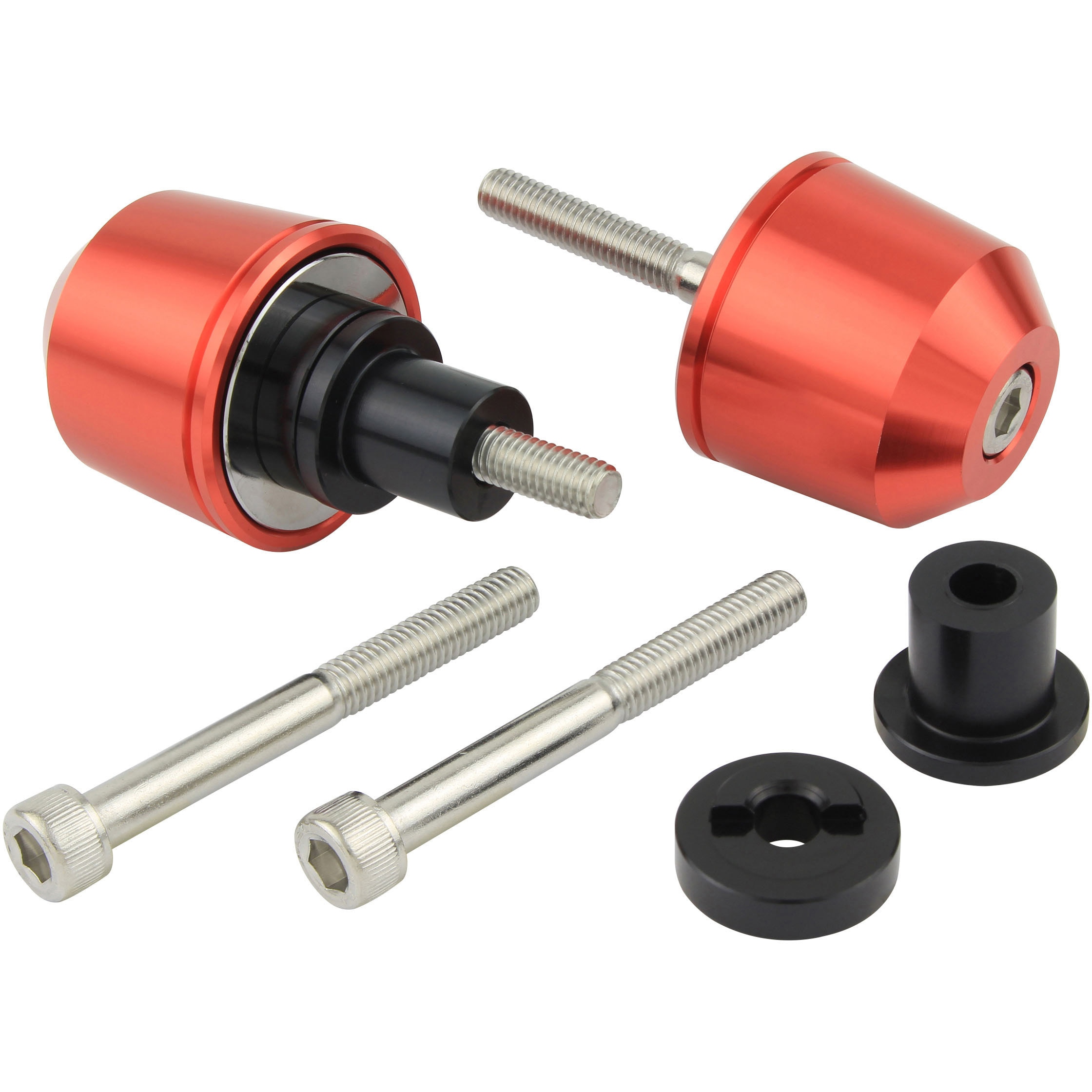 032689-14-10 ミドルウェイトバーエンド KAWASAKI M6 POSH Faith 色DEEPORANGE  1セット 032689-14-10