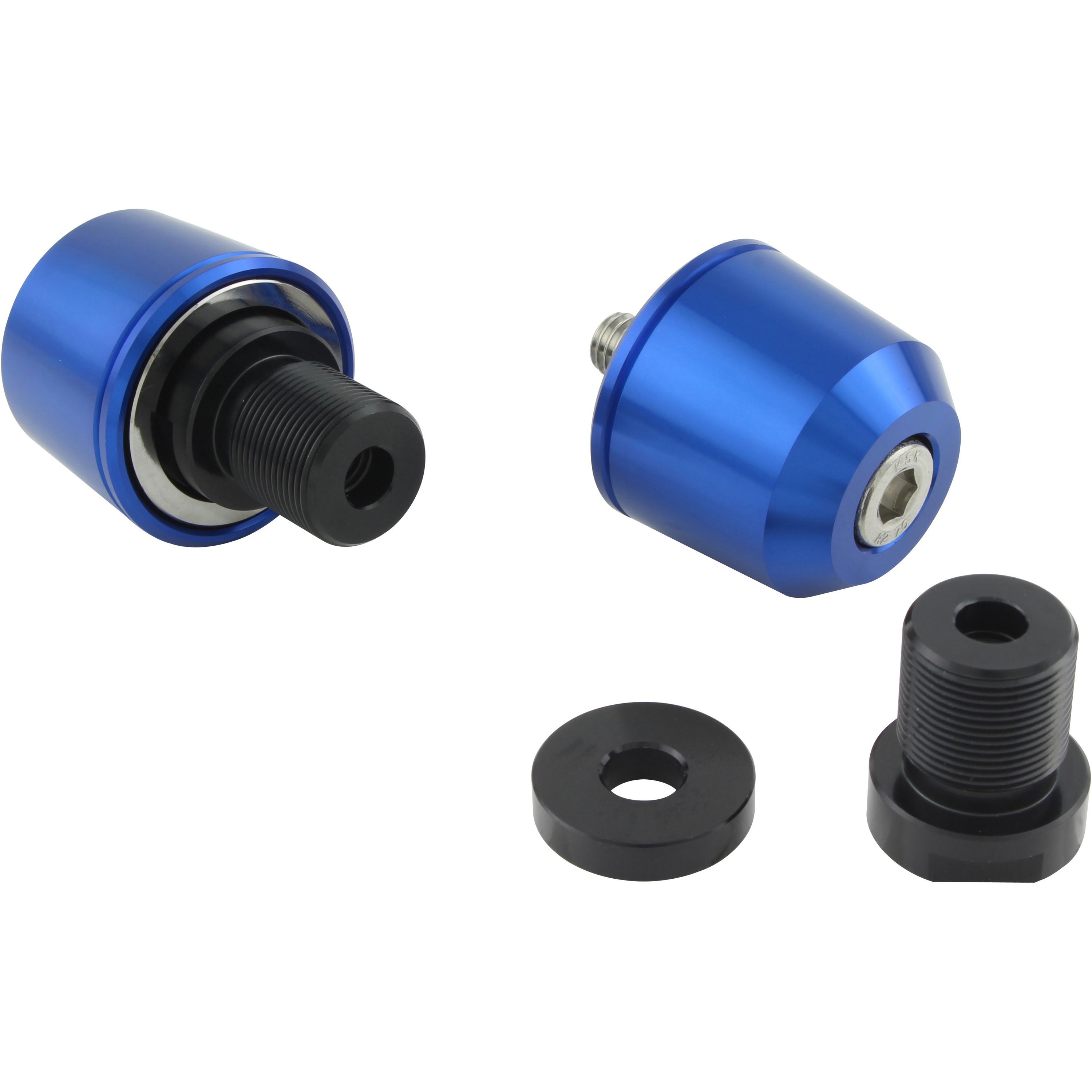 032989-01-10 ミドルウェイトバーエンド KAWASAKI M17 POSH Faith 色BLUE  1セット 032989-01-10