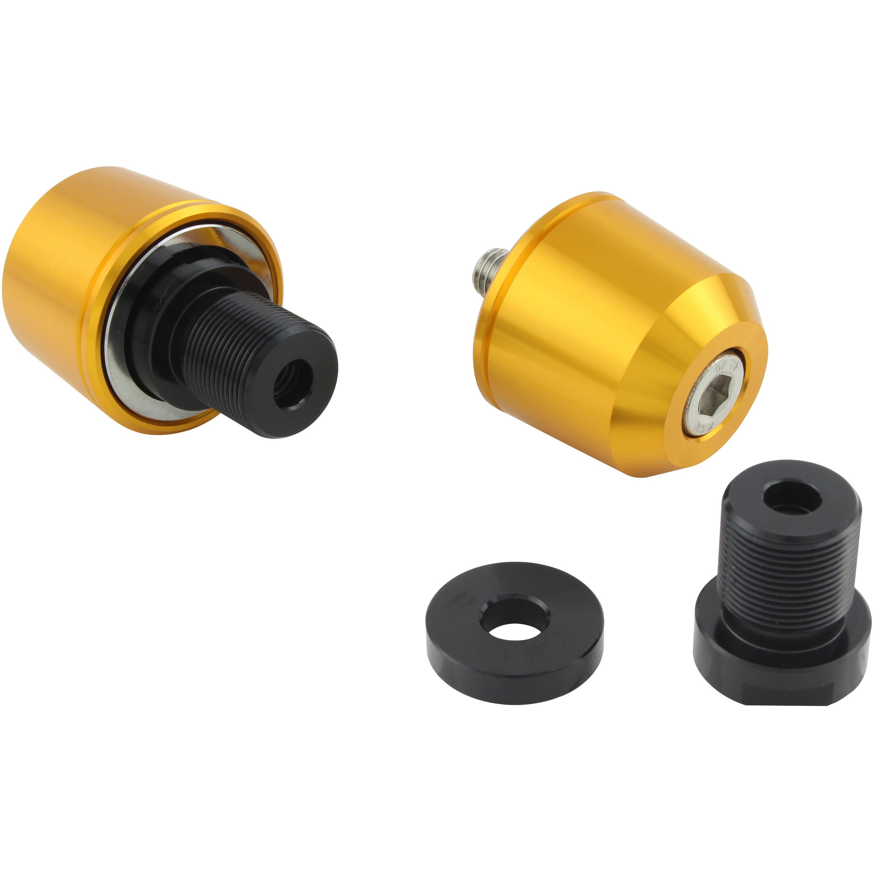 032989-04-10 ミドルウェイトバーエンド KAWASAKI M17 POSH Faith 色GOLD  1セット 032989-04-10