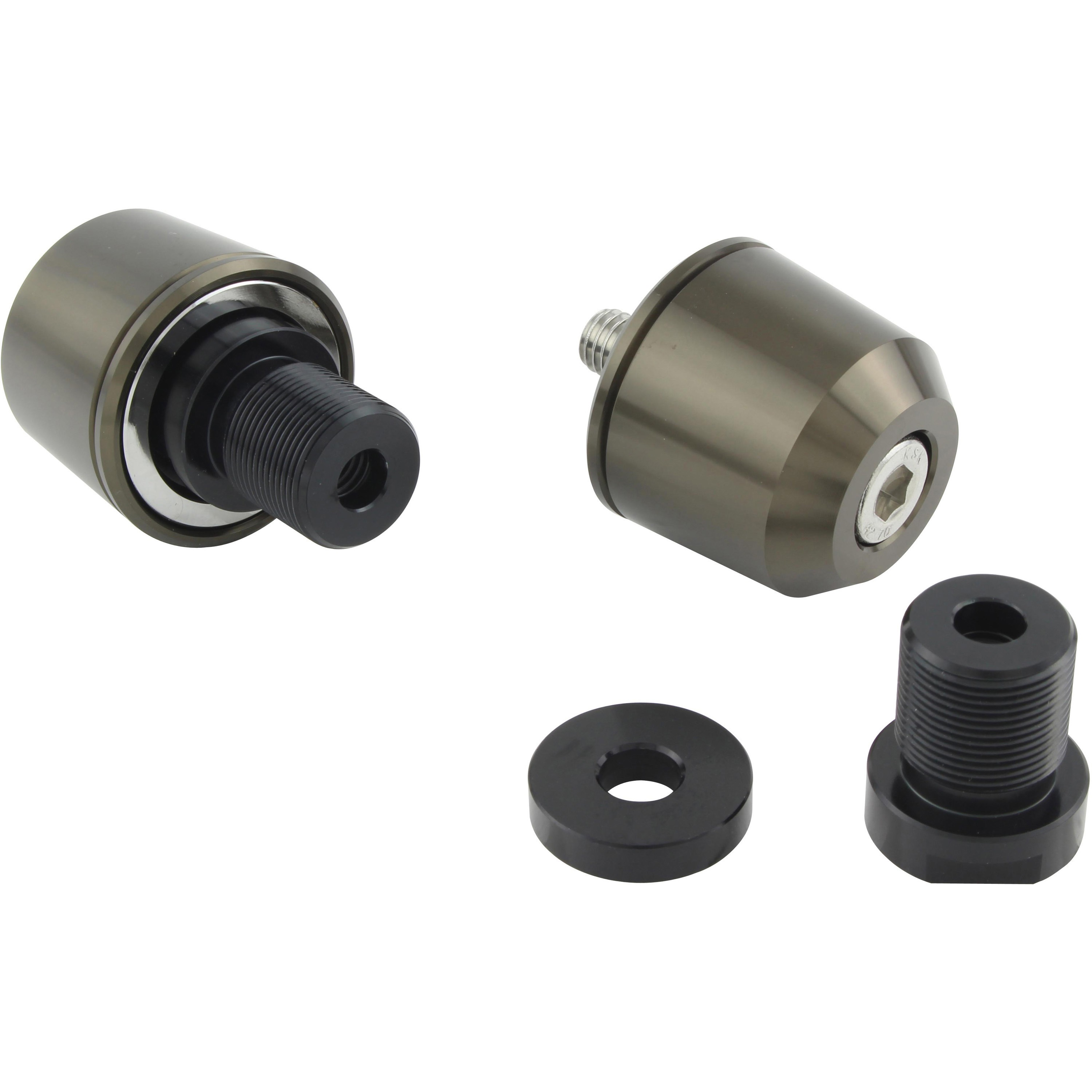 032989-11-10 ミドルウェイトバーエンド KAWASAKI M17 POSH Faith 色TITAN  1セット 032989-11-10