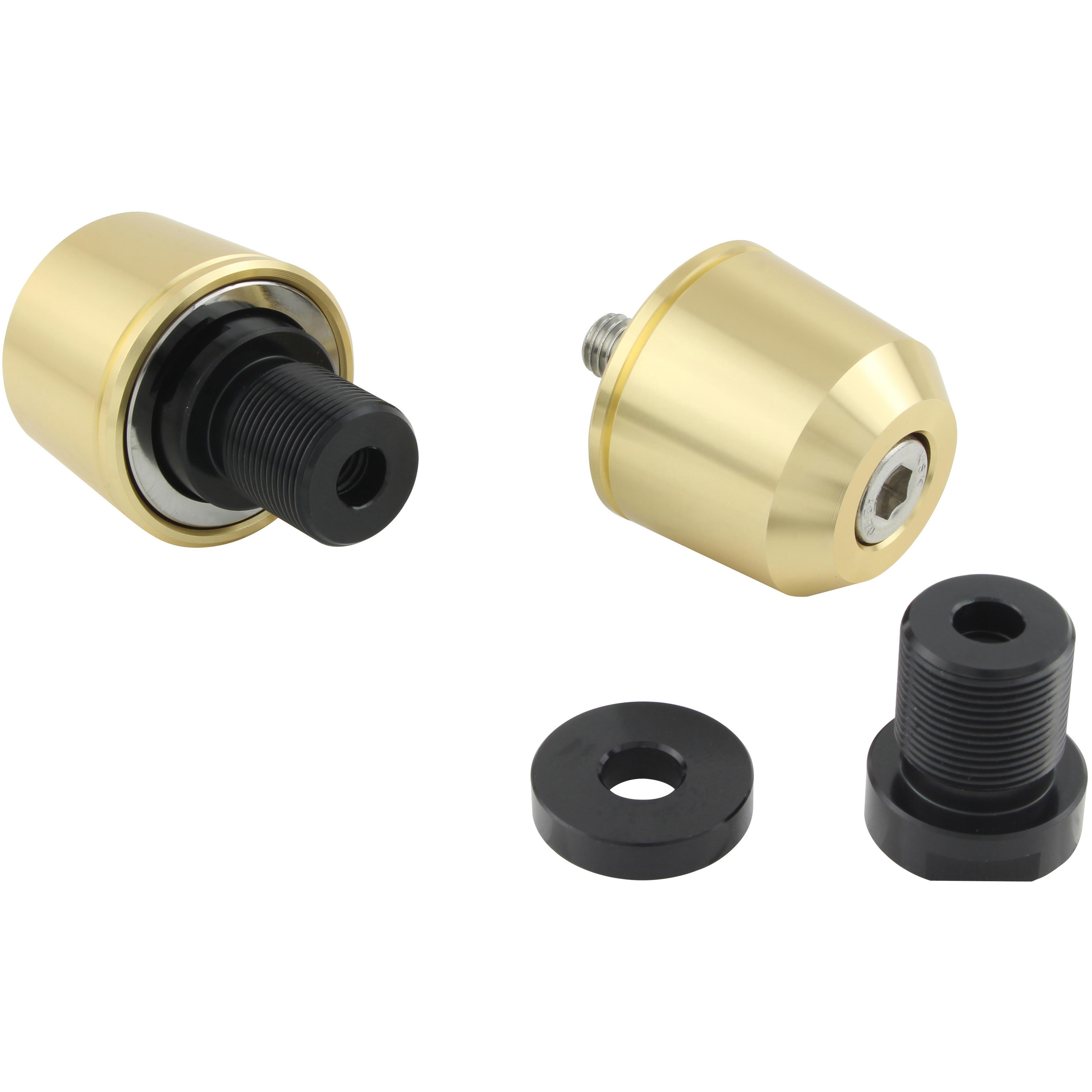 032989-12-10 ミドルウェイトバーエンド KAWASAKI M17 POSH Faith 色CHAMPAGOLD  1セット 032989-12-10