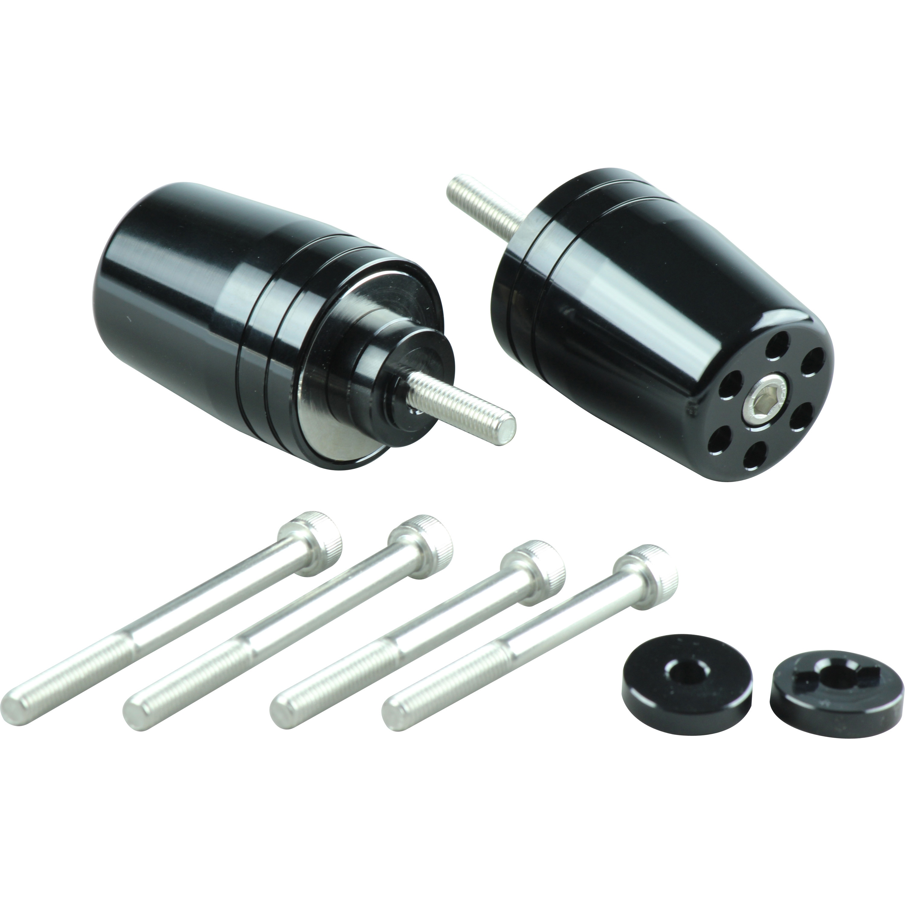 031979-06-10 ウルトラヘビーバーエンドHONDA SUZUKI M6 POSH Faith 色BLACK  1セット 031979-06-10