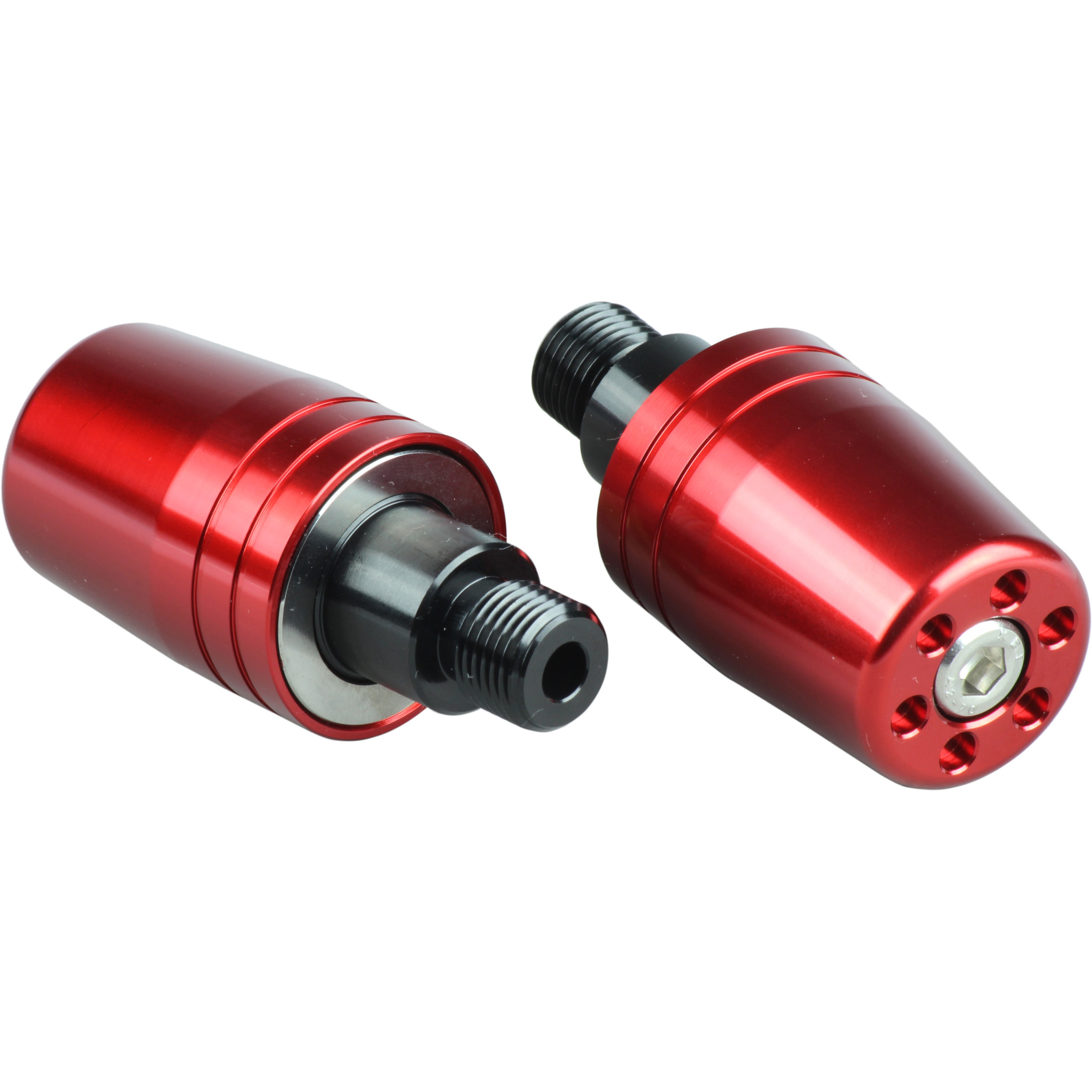 031779-02-10 ウルトラヘビーバーエンド YAMAHA用 M16 POSH Faith 色RED  1セット 031779-02-10