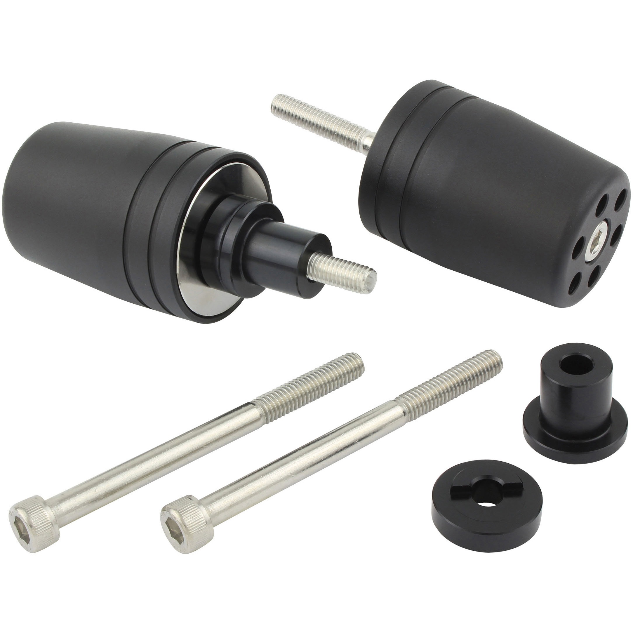 031689-26-10 ウルトラヘビーバーエンド KAWASAKI M6 POSH Faith 色MAT BLACK  1セット 031689-26-10