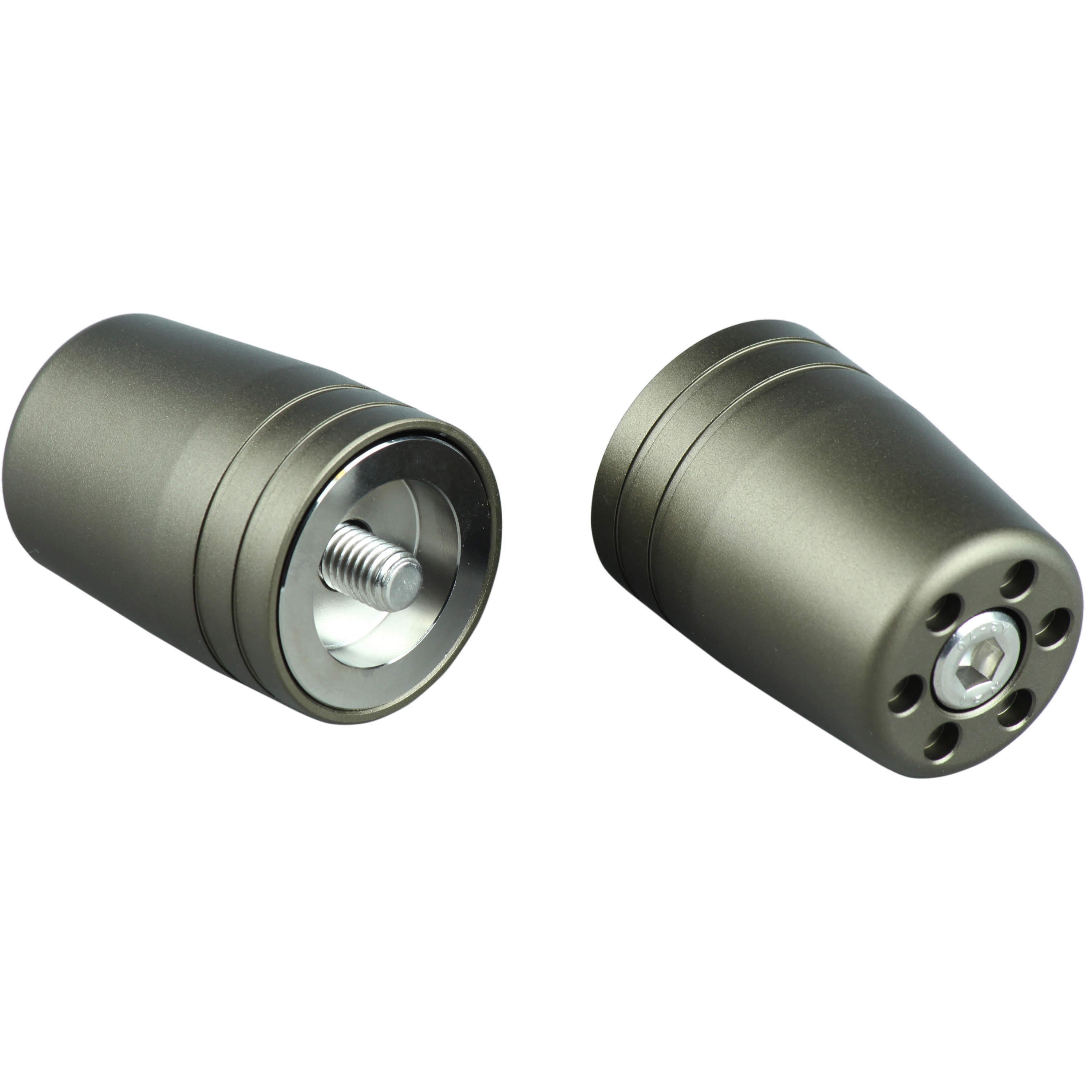 031579-21-10 ウルトラヘビーバーエンド KAWASAKI M8 POSH Faith 色MAT TITAN  1セット 031579-21-10