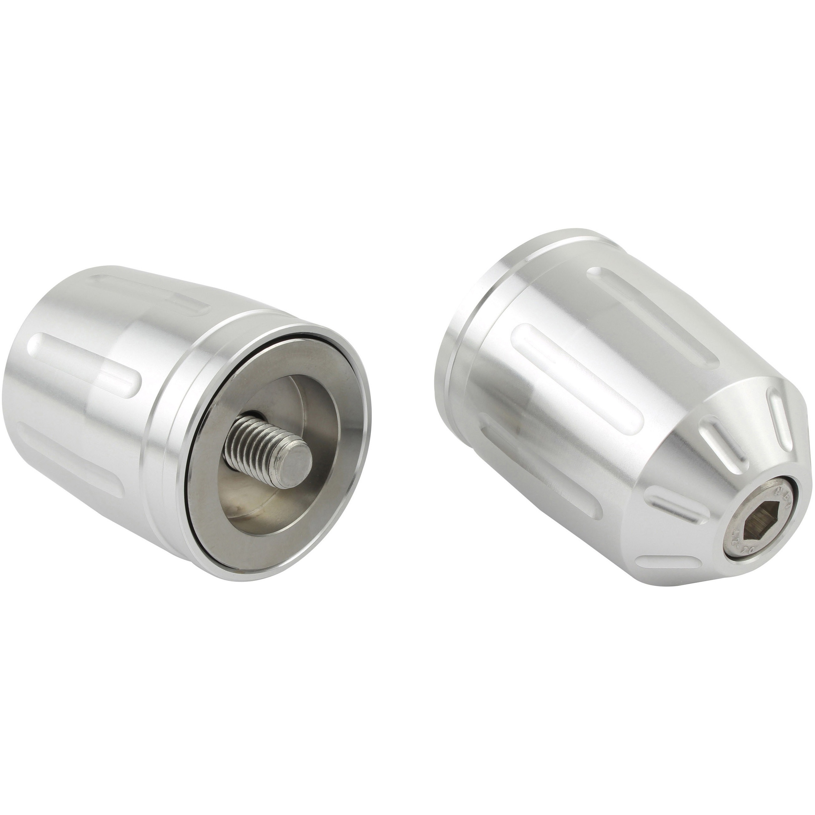 033579-03-10 ウルトラヘビーバーエンドT2 KAWASAKI M8 POSH Faith 色SILVER  1セット 033579-03-10