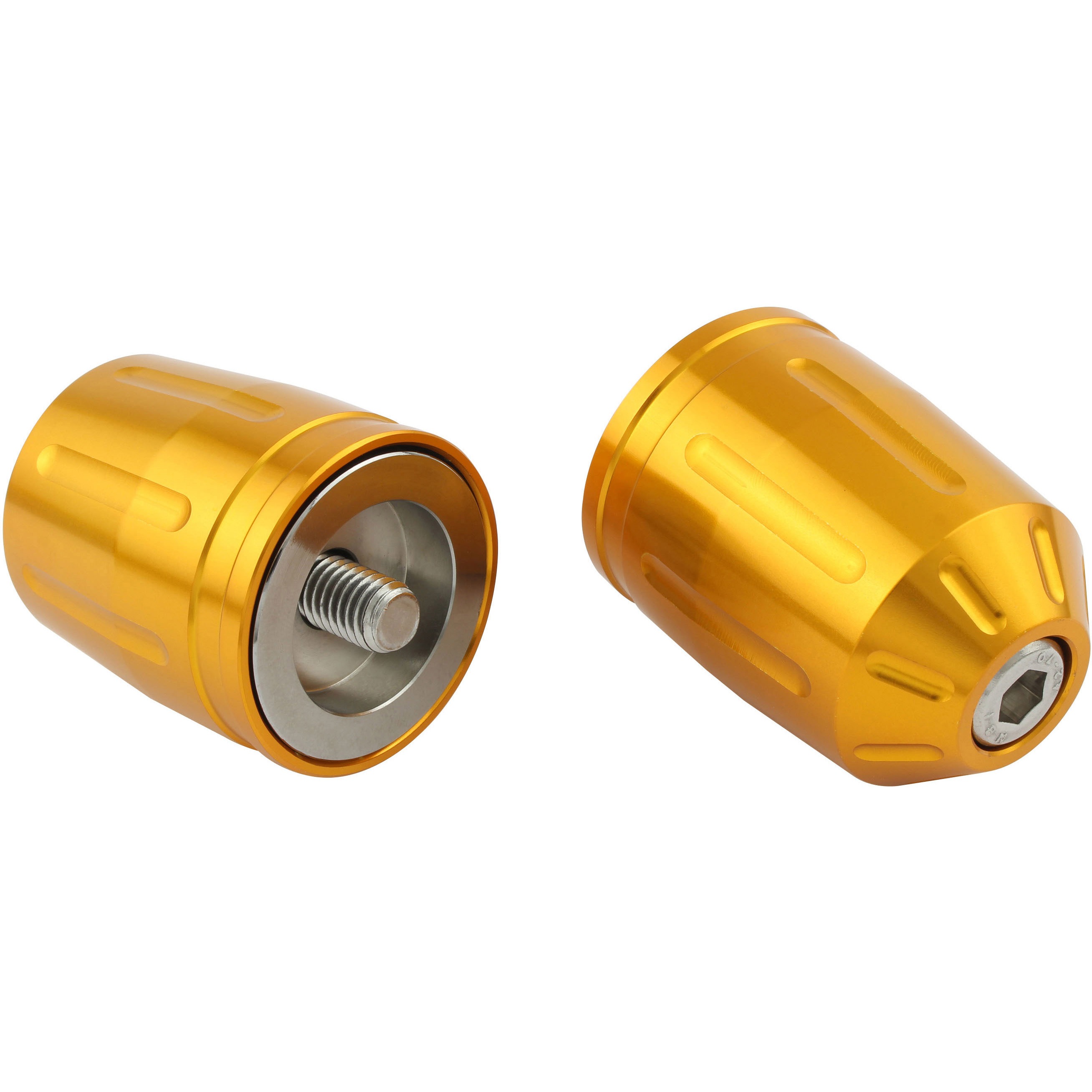 033579-04-10 ウルトラヘビーバーエンドT2 KAWASAKI M8 POSH Faith 色GOLD  1セット 033579-04-10