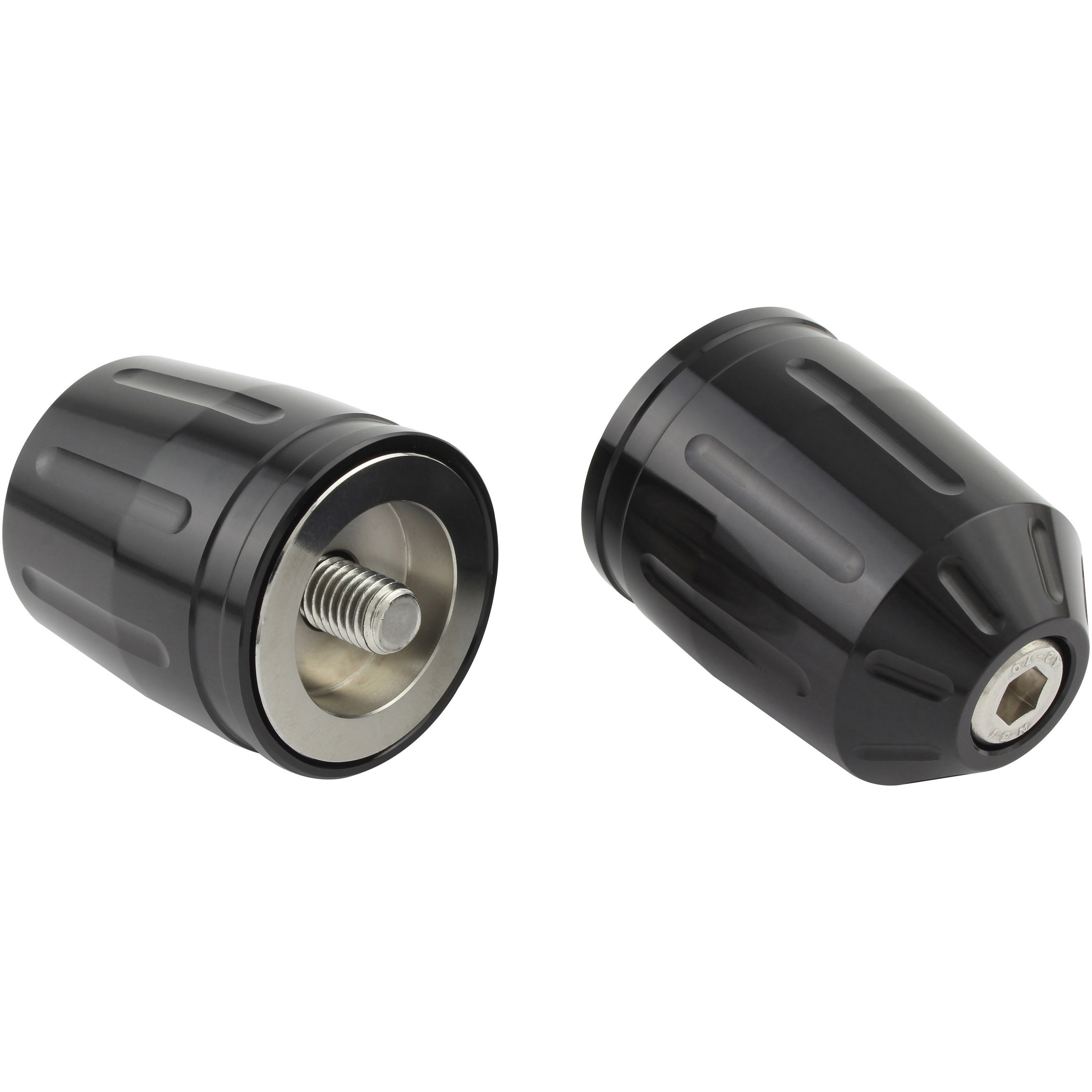 033579-06-10 ウルトラヘビーバーエンドT2 KAWASAKI M8 POSH Faith 色BLACK  1セット 033579-06-10