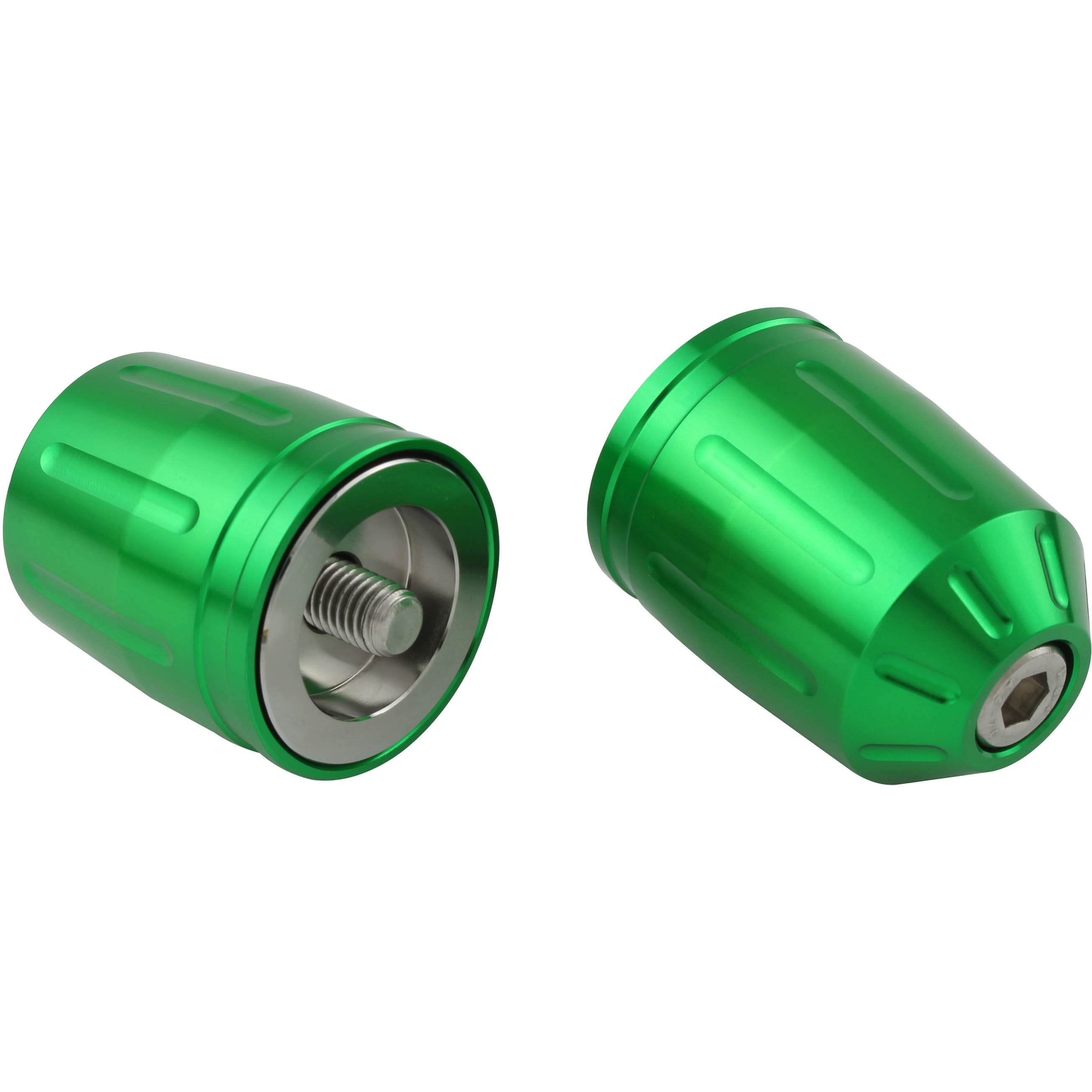 033579-28-10 ウルトラヘビーバーエンドT2 KAWASAKI M8 POSH Faith 色LIME GREEN  1セット 033579-28-10
