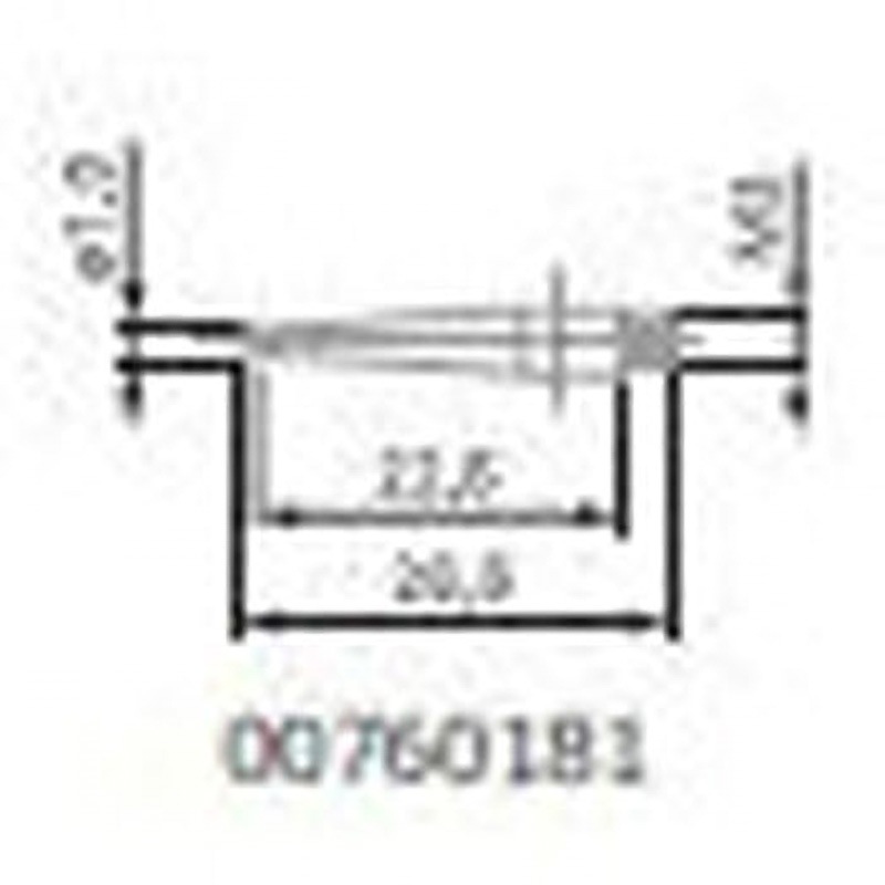 00760181 測定子 1個 TESA 【通販モノタロウ】 8,698円