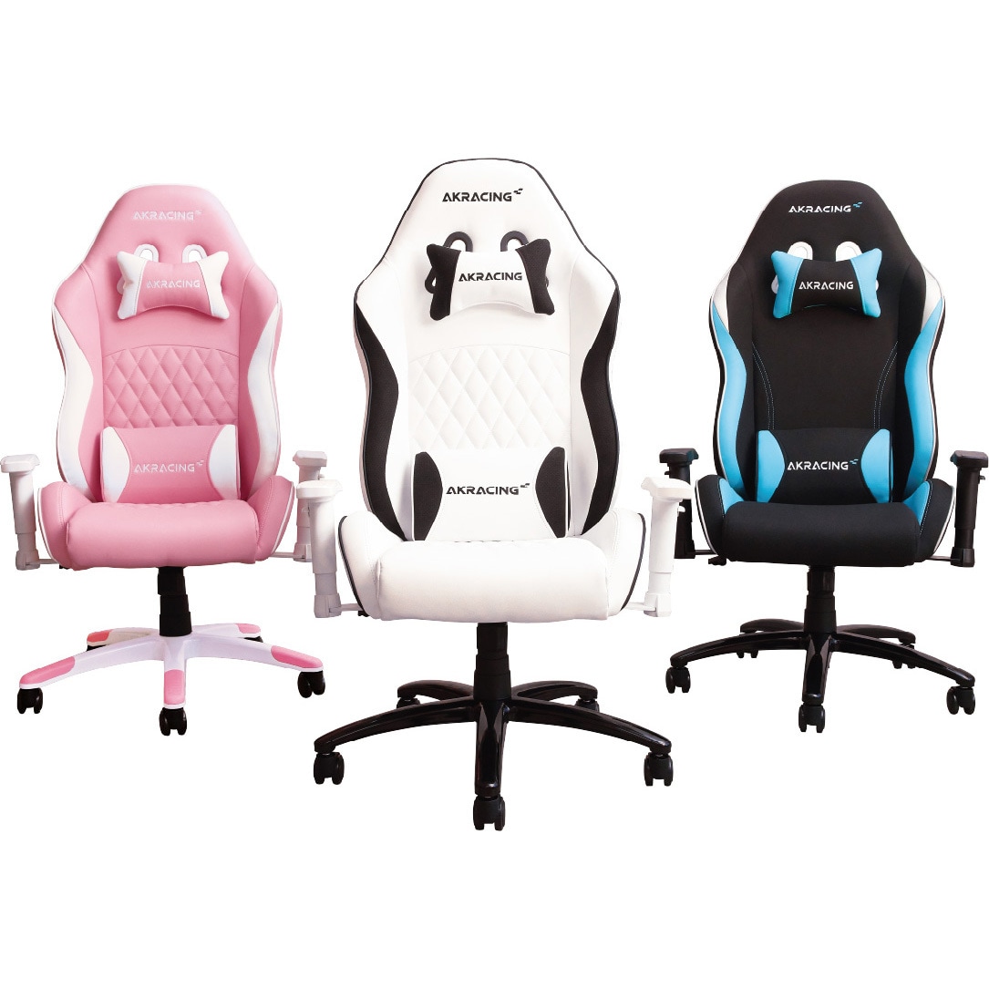 Pinon Gaming Chair (White) ゲーミング・オフィスチェア Pinon ティーンエイジャー向けゲーミングチェア AKRacing( エーケーレーシング) 色White - 【通販モノタロウ】