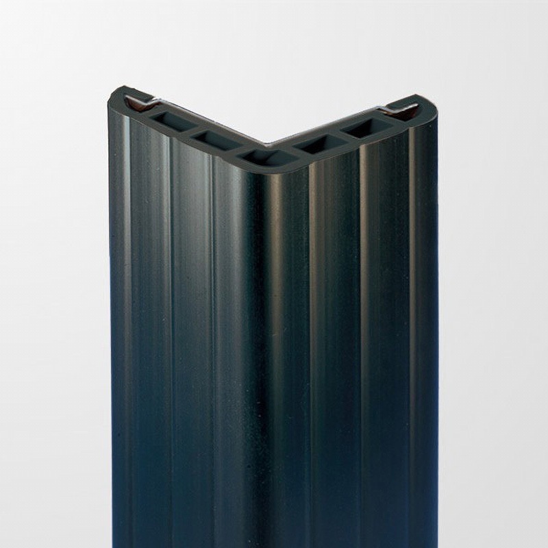 SG-50PRO ブラック 2m 柱保護材 ソフトコーナープロ50×50 1本 ヤスダインテリアサプライ 【通販モノタロウ】