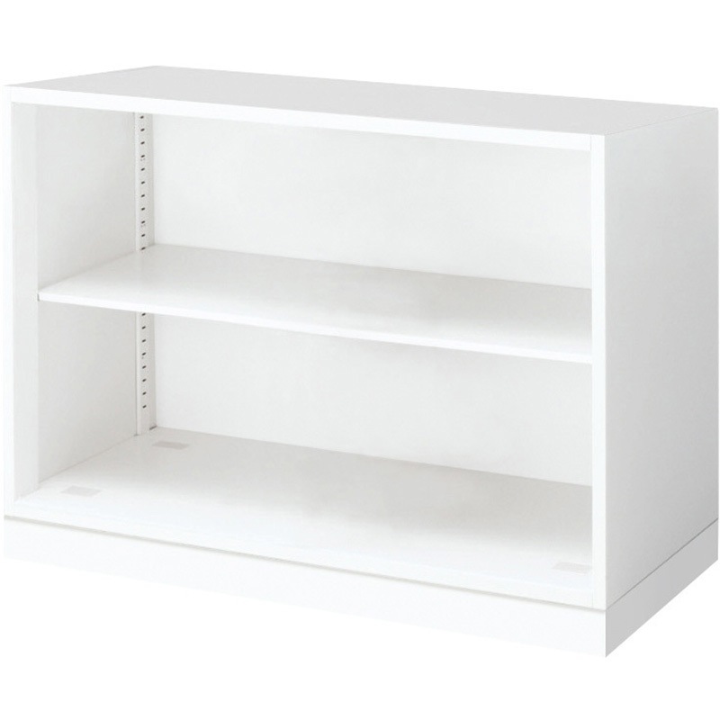 BWU-K29SAW-K システム収納 エディア オープン ベース付きセット(配送・組立サービス付き) コクヨ ホワイト色 H600タイプ 上置き・下置き両用 高さ660mm幅900mm奥行450mm  BWU-K29SAW-K