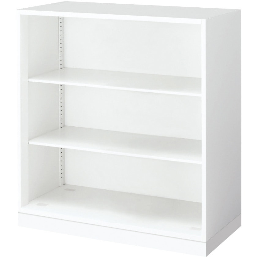 BWU-K49SAW-K システム収納 エディア オープン ベース付きセット(配送・組立サービス付き) コクヨ ホワイト色 H915タイプ 上置き・下置き両用 高さ975mm幅900mm奥行450mm  BWU-K49SAW-K