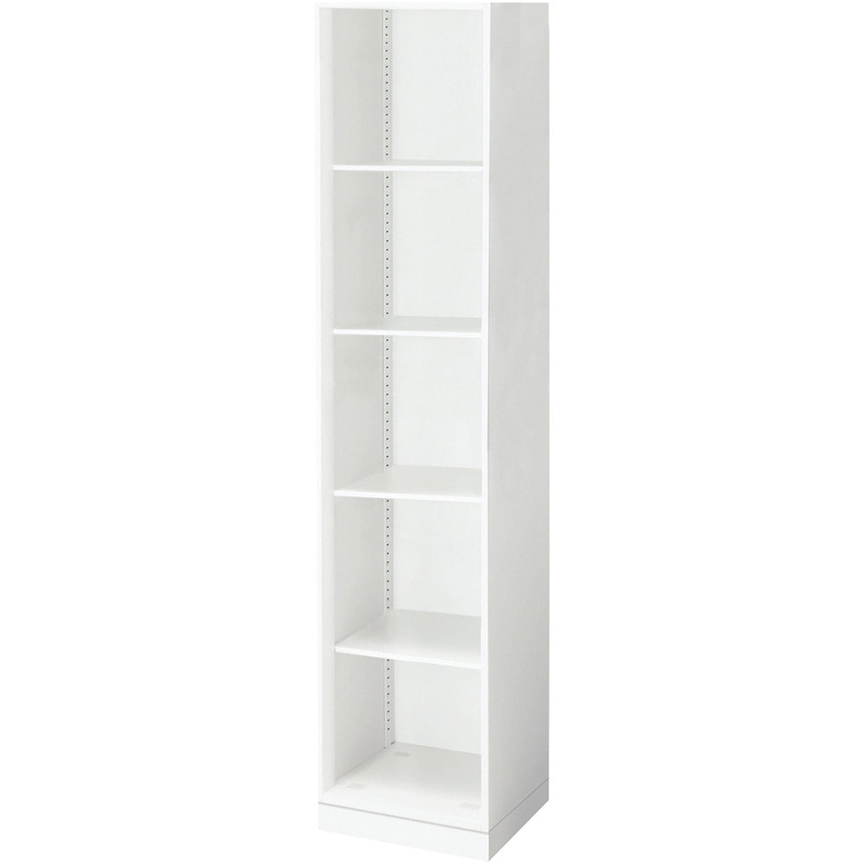 BWU-K75SSAW-K システム収納 エディア ハーフオープン ベース付きセット(配送・組立サービス付き) コクヨ 高さ1812mm幅450mm奥行400mm  BWU-K75SSAW-K