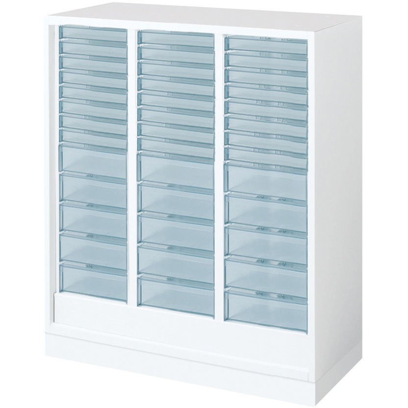 BWU-PA348SAWN-K システム収納 エディア A4浅・深コンビトレーユニット ベース付きセット(配送・組立サービス付き) 1台 コクヨ 【通販モノタロウ】