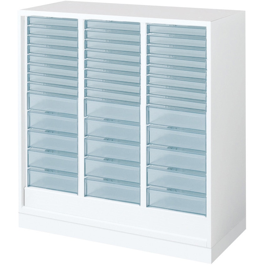 BWU-PA349SSAWN-K システム収納 エディア A4浅・深コンビトレーユニット ベース付きセット(配送・組立サービス付き) 1台 コクヨ 【通販モノタロウ】