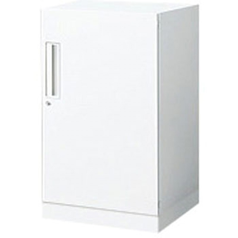 BWU-SD35SSAW-K システム収納 エディア 片開き扉 ベース付きセット(配送・組立サービス付き) コクヨ ホワイト色 下置き 高さ762mm幅450mm奥行400mm  BWU-SD35SSAW-K