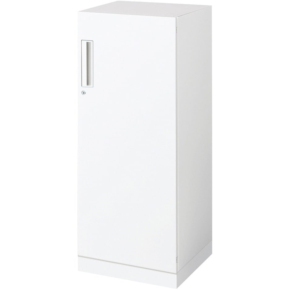 BWU-SD55SSAWN-K システム収納 エディア 片開き扉 ベース付きセット(配送・組立サービス付き) コクヨ ホワイト色 下置き 高さ1110mm幅450mm奥行400mm  BWU-SD55SSAWN-K