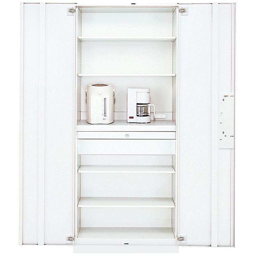 BWU-Y78SSAWN3-K システム収納 エディア キッチンユニット ベース付きセット(配送・組立サービス付き) コクヨ 高さ1812mm幅800mm奥行400mm  BWU-Y78SSAWN3-K