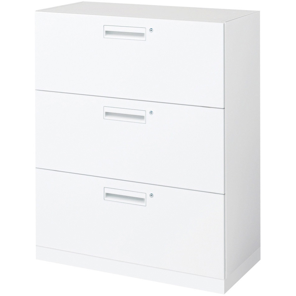 BWU-LR3A59SAWNNBP-K システム収納 エディア ラテラル3段個別ロック ベース・壁固定金具セット(配送・組立サービス付き) 1台 コクヨ 【通販モノタロウ】