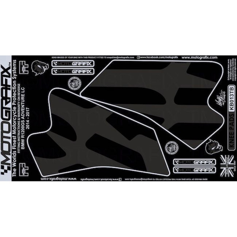 KB013TB KNEE BODY PAD MOTO GRAFIX (モトグラフィックス) 適合車種BMW R1200GS Adventure LC(17) 色GREY   KB013TB 11,535円