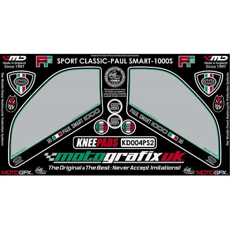 KD004PS2 KNEE BODY PAD MOTO GRAFIX (モトグラフィックス) 適合車種DUCATI SPORT CLASSIC1000/1000S   KD004PS2